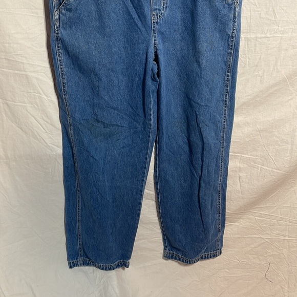 Great Northwest Denim Overalls Small Ladies Classic Fit Y2K 2000s Jean Cotton S - Picture 4 of 13